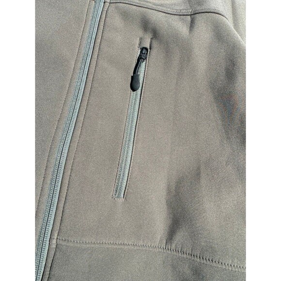 Kirkland Signature Men's Softshell Water Resistance Jacket Gray size 2xl xxl 2x - Picture 3 of 7